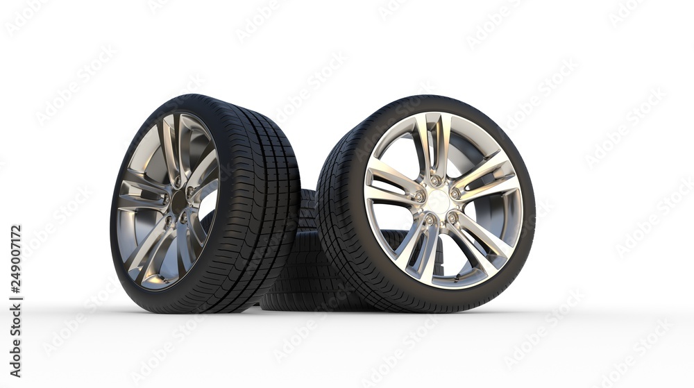 Alloy wheels  tire auto cast