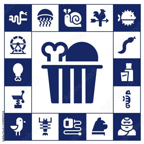 animal icon set