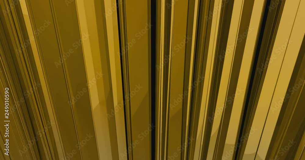abstract motion gold waves vertical material flowing movement, golden metallic background, seamless abstract motion gold waves vertical material flowing movement, golden metallic background, seamless