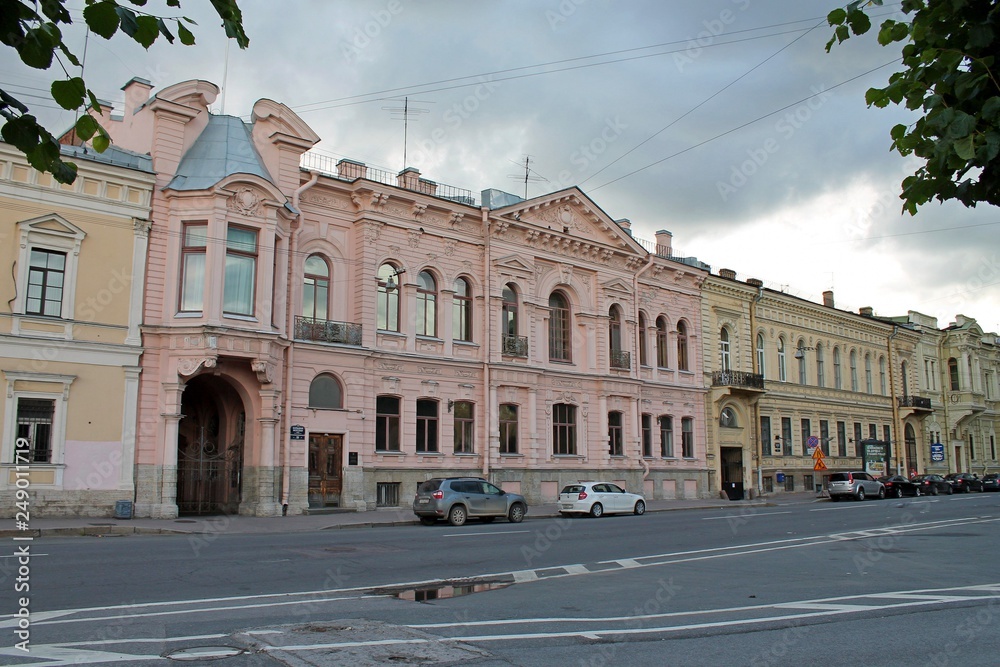 Mansion G. P. Mitusova on Bolshaya Morskaya Street. St. Petersburg.