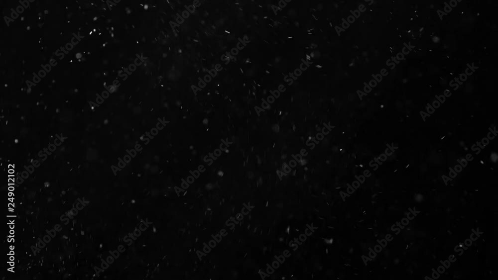 real floating particles for compositing in footage.
