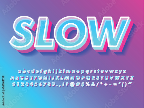 simple bright modern and futuristic text effect for headline design with cool trendy style compatible with illustrator 10 