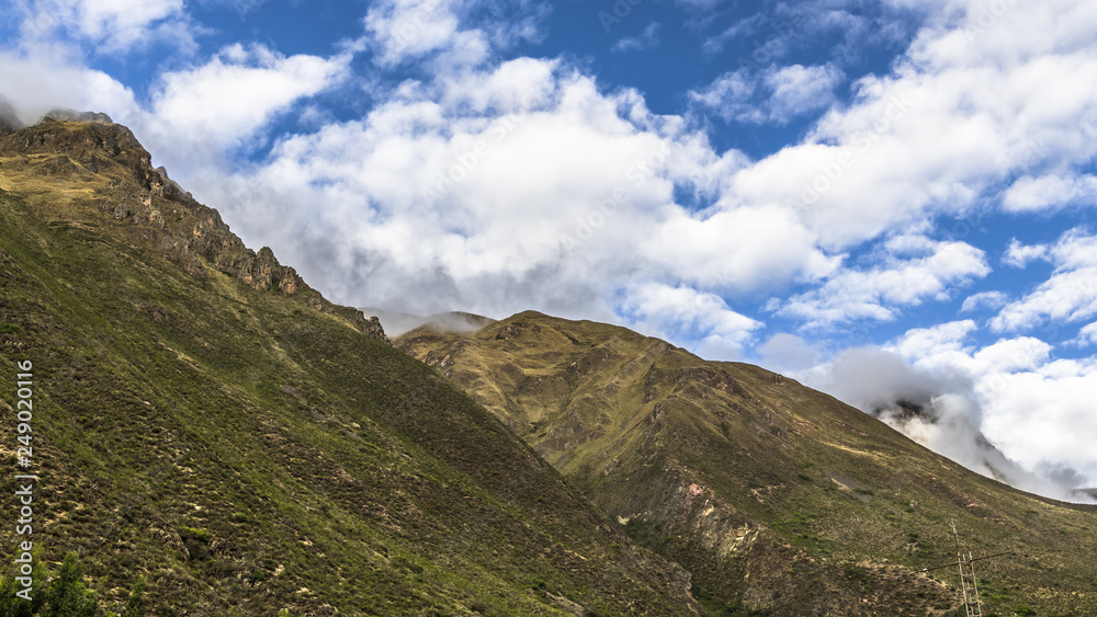 Peruvian mountain slopes
