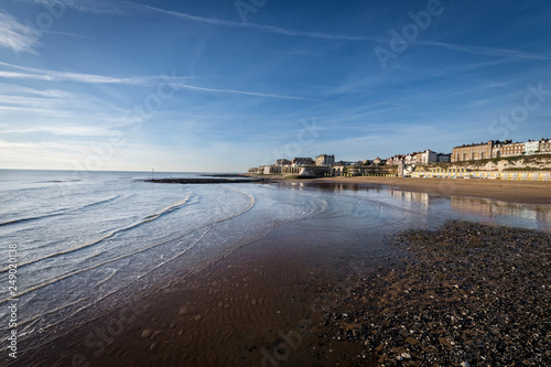 Broadstairs viking bay kent england photo