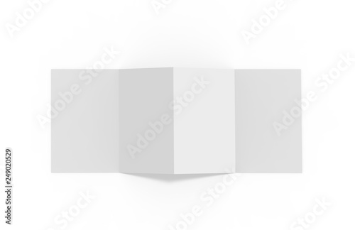 Εκτύπωση καμβά Accordion fold brochure, four fold brochure, eight pages four panel leaflet, con