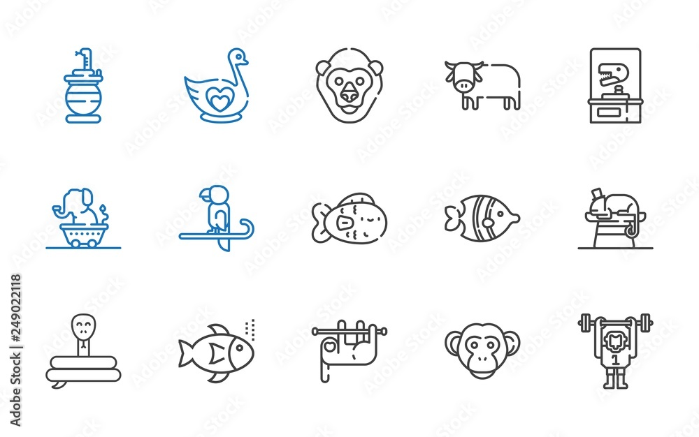 wild icons set wild icons set