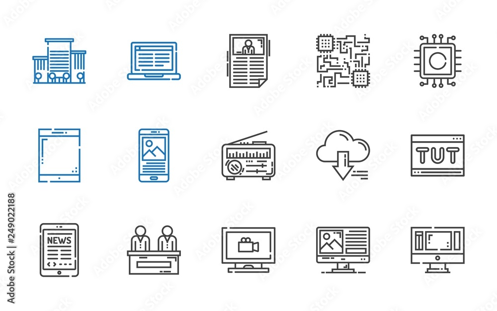 laptop icons set laptop icons set
