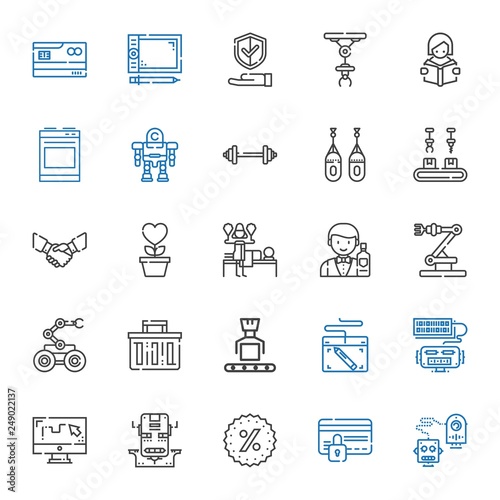 hand icons set