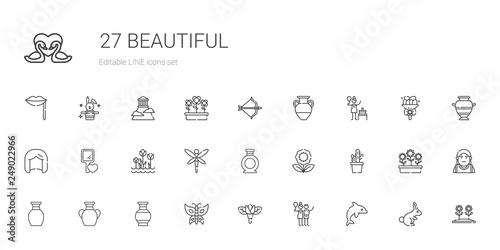 beautiful icons set