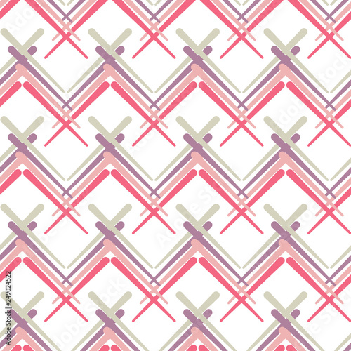 Trendy seamless pattern designs. The shapes of the strips. Vector geometric background. Can be used for wallpaper, textile, invitation card, wrapping, web page background.