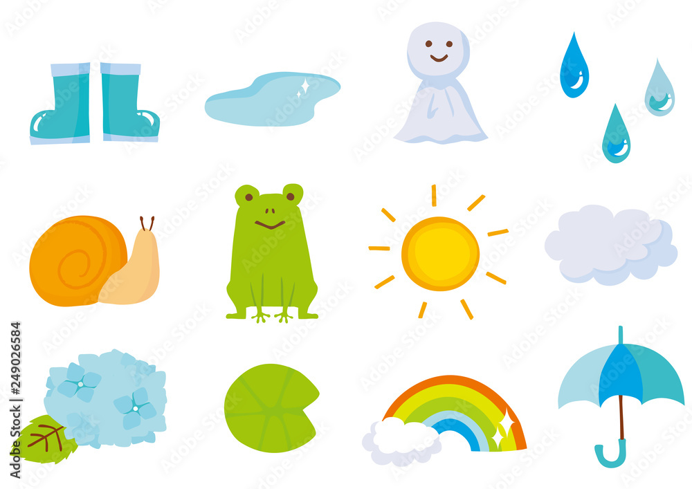 梅雨のアイコン