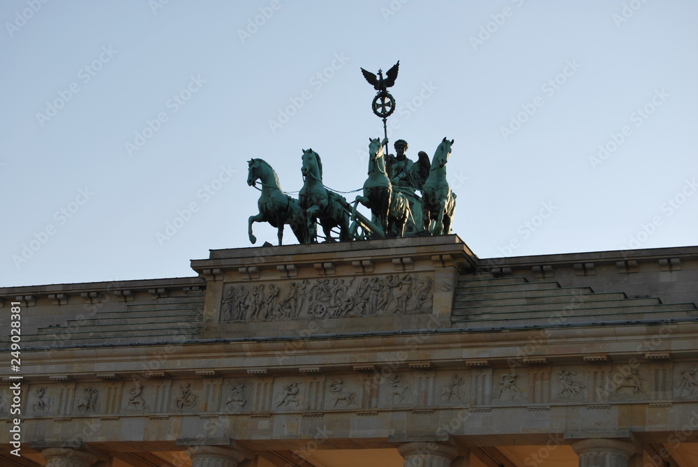 Obraz premium Berlin Brandenburg Gate