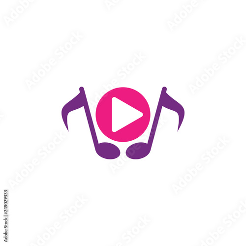 Audio video logo