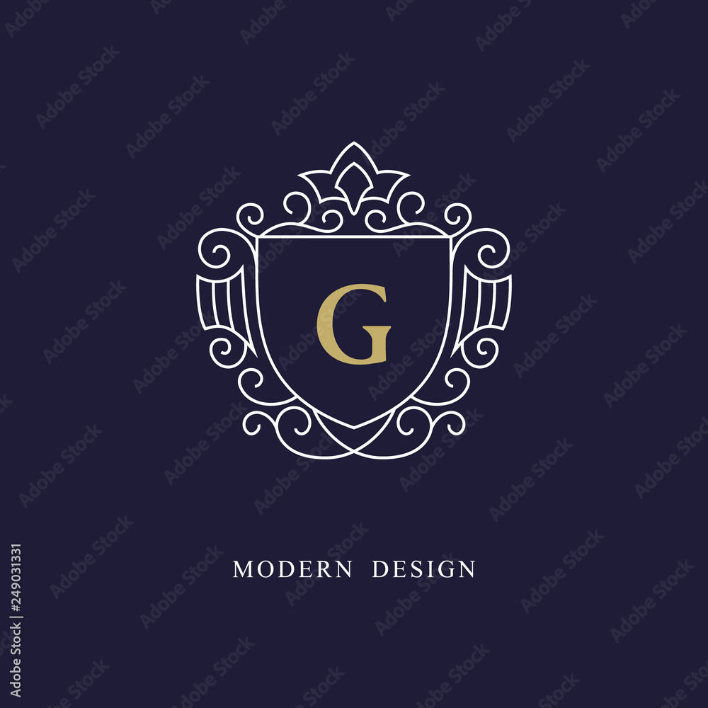 Premium Vector  Gm logo in unique, luxurious, mature, and elegant style. a  modern classic monogram serif font.