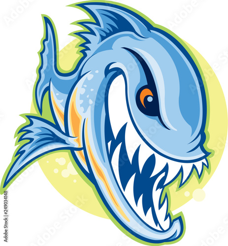 Piranha cartoon