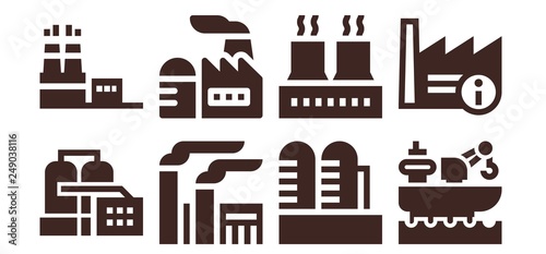 distillery icon set