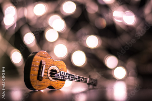 guitar on stage