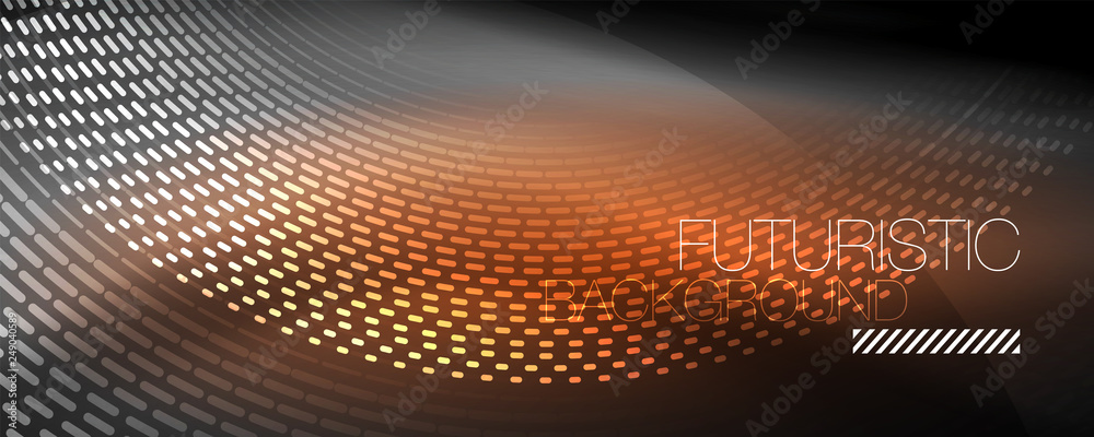 Digital flowing wave particles abstract background, vector smoke effect design Digital flowing wave particles abstract background, vector smoke effect design