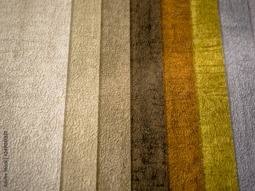 Fototapeta premium Selection of various colorful wallpapers