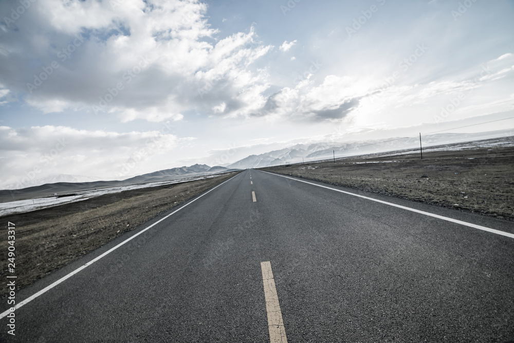 Highway pavement