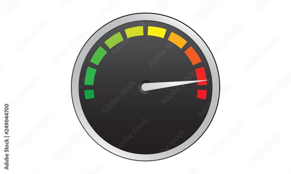 Speed Meter Gauge Vector Speed Meter Gauge Vector