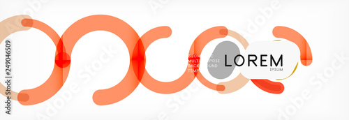 Circular lines design background