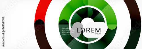 Circular lines design background