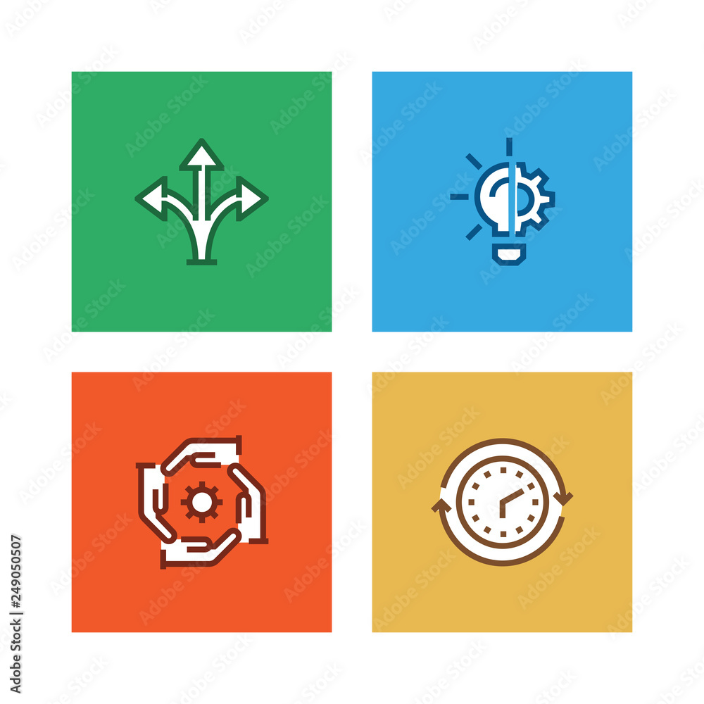 MENTORING LINE ICON SET MENTORING LINE ICON SET