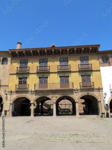 Spanish village, Barcelona, Catalonia, Spain. Here are collected remarkable architectural monuments.