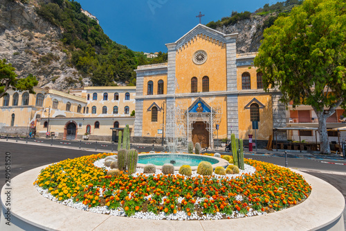 Chiesa Di San Francesco Church in Maiori, Amalfi Coast, Campania, Italy.