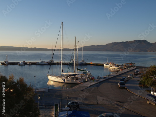 adamas, milos, cyclades, greece photo