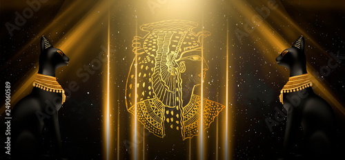 Egyptian asbstract backgrou...