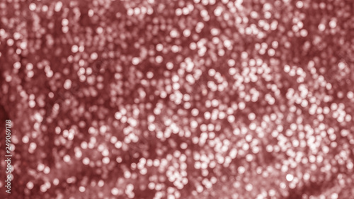 Banner Shimmering festive background texture of shiny coral defocus
