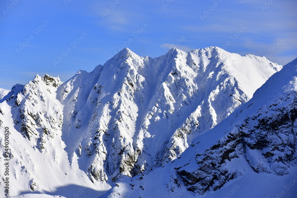 Granaty Orla Perc Tatry Tatrzański Park Narodowy zima TPN Góry Stock Photo  | Adobe Stock
