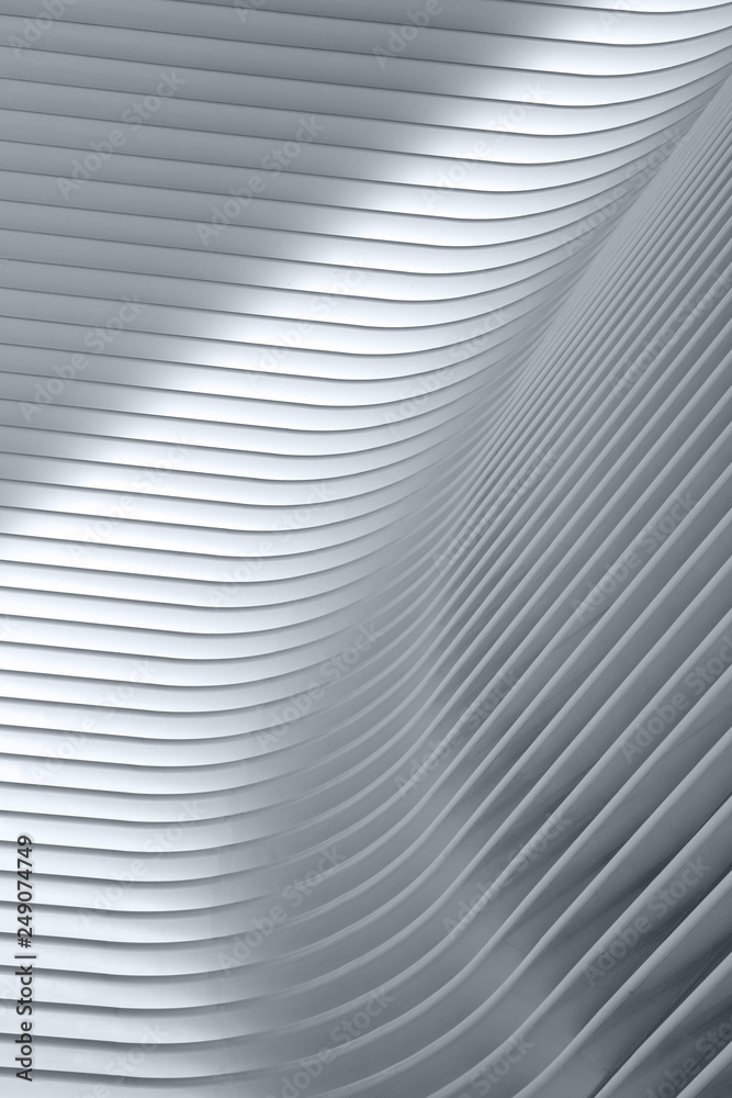 Obraz premium design metal construction