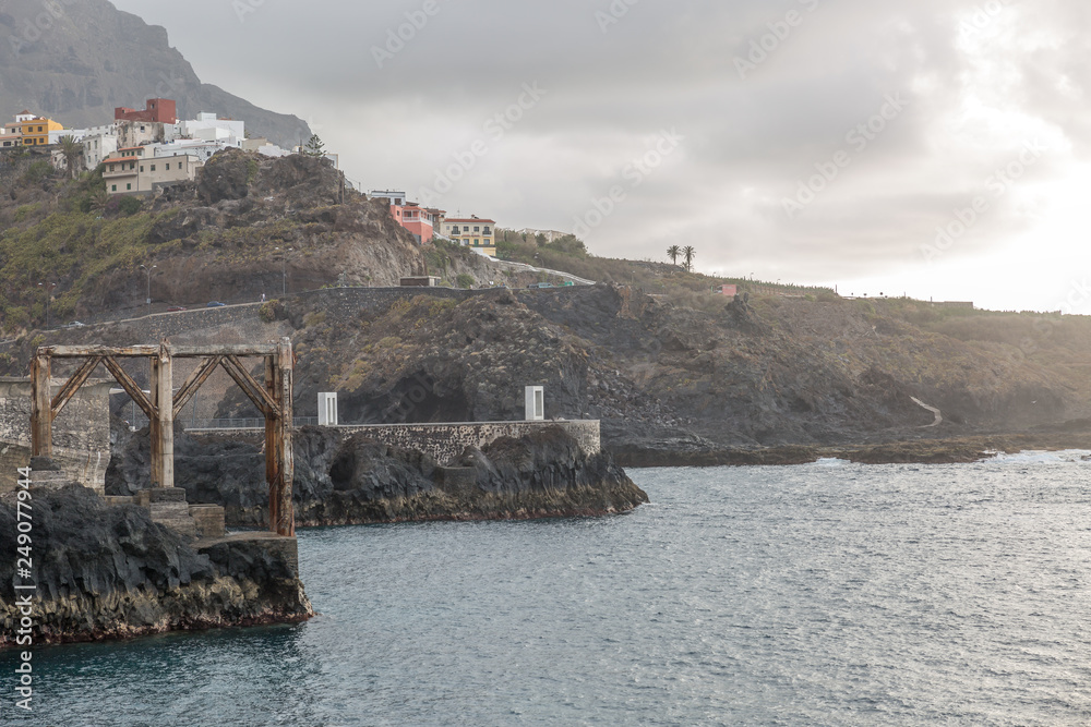 View of part of the village of Garachico, Tenerife island