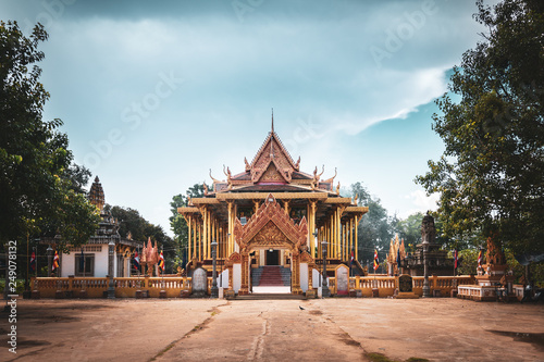 Canvastavla Tempel bei Battambang - Wat Ek Phnom, Kambodscha