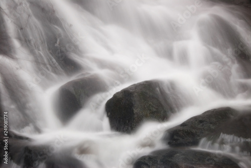 Long Camera Exposure of Amicalola Falls in North Georgia USA photo