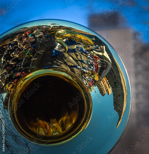 marching tuba parade