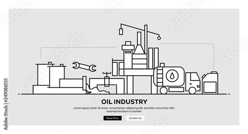 OIL INDUSTRY BANNER CONCEPT
