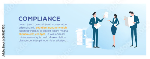 COMPLIANCE BANNER CONCEPT