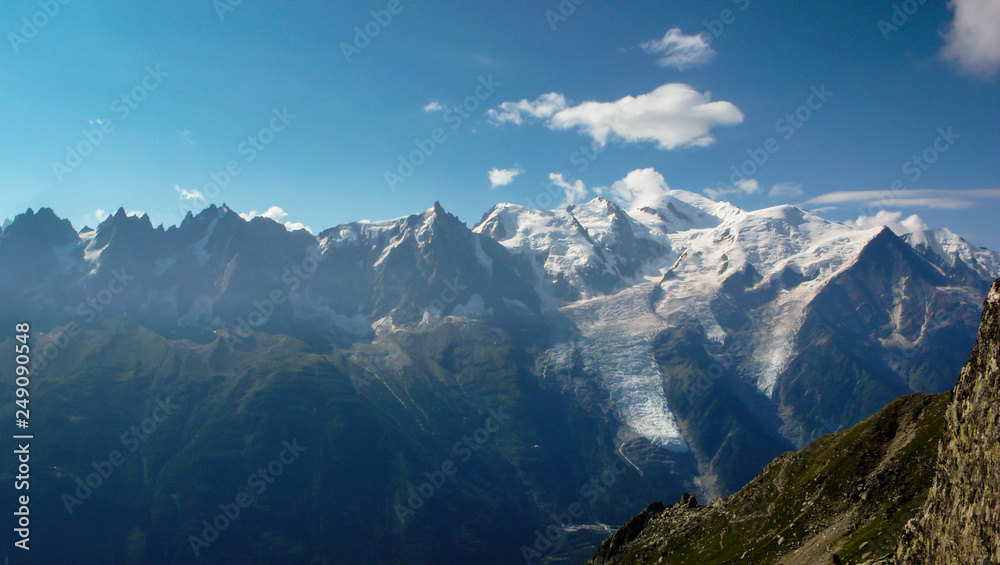 mountain landscape in the French Alps
