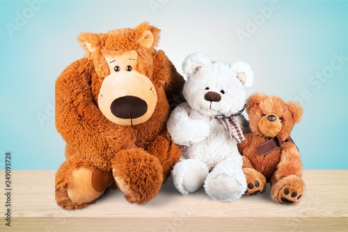 Toys collection isolated on light background © BillionPhotos.com