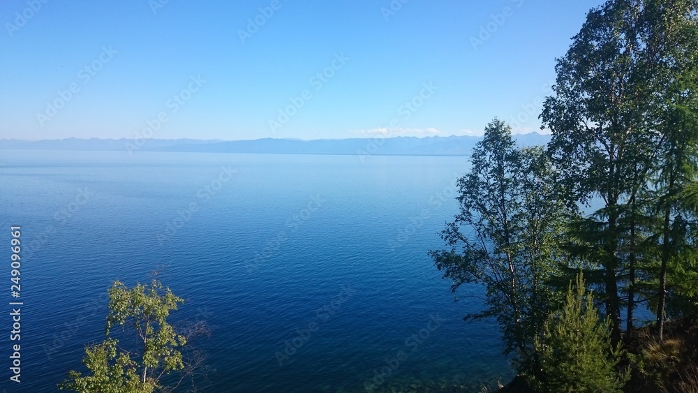 Summer on lake Baikal