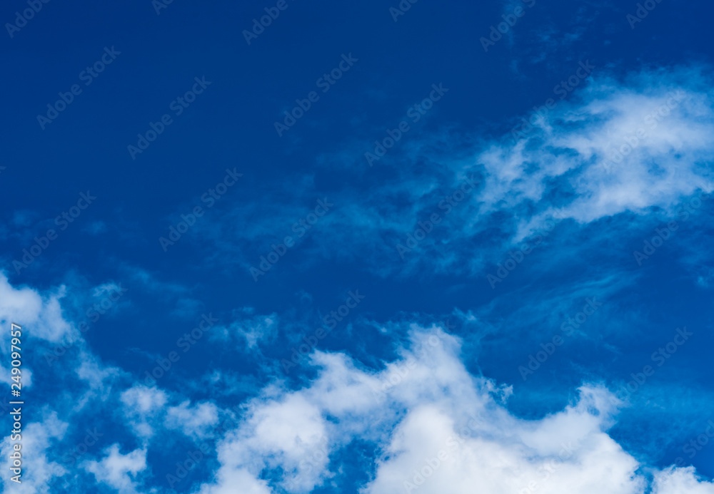 Obraz premium Cloud with blue sky