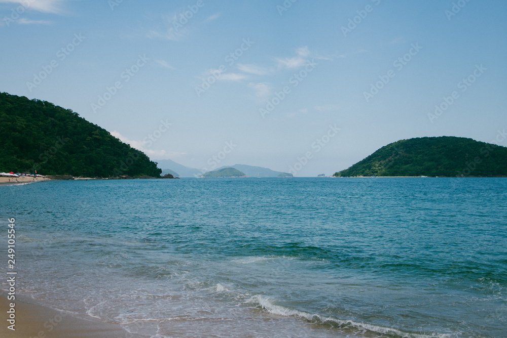 Obraz premium Prumirim Beach in Ubatuba