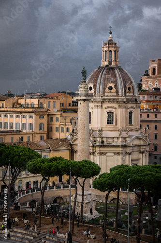 Chiesa di Santa Maria di Loreto History City Rome Empire © Horner