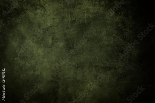 dark green grungy background © Azahara MarcosDeLeon