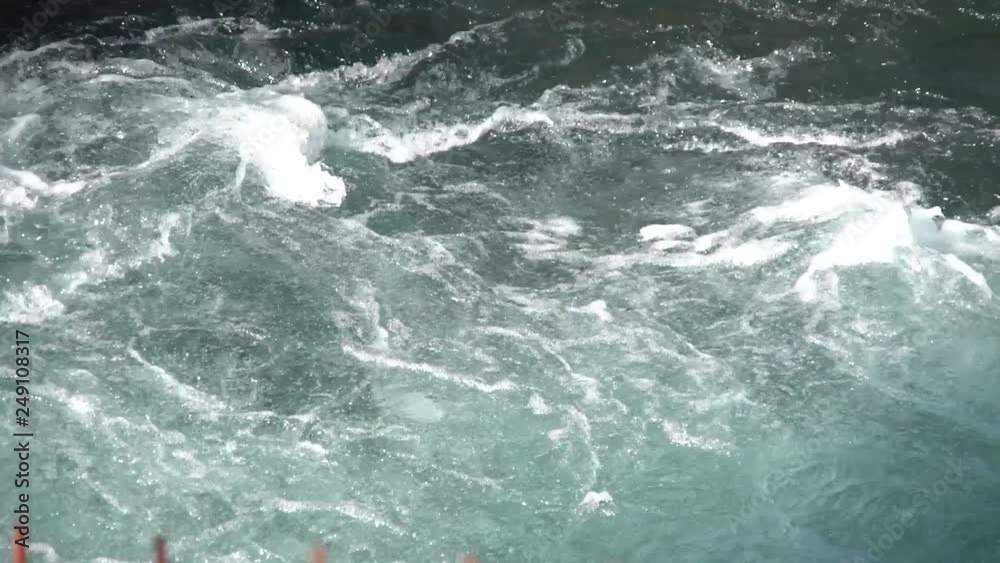 Fiume Aniene, slow motion Fiume Aniene, slow motion