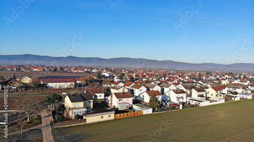 Luftansicht von Meckenheim Pfalz, Deutschland